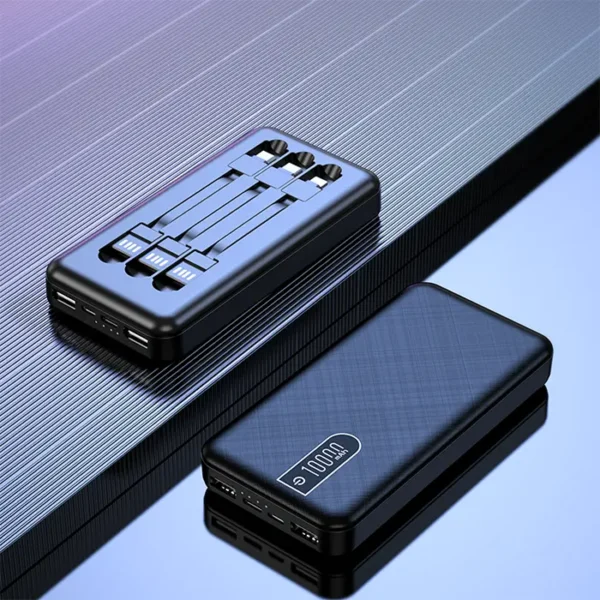 IT-PB-04 - 10000 mAh Power Bank, 3-in-1 Power Bank - Image 2