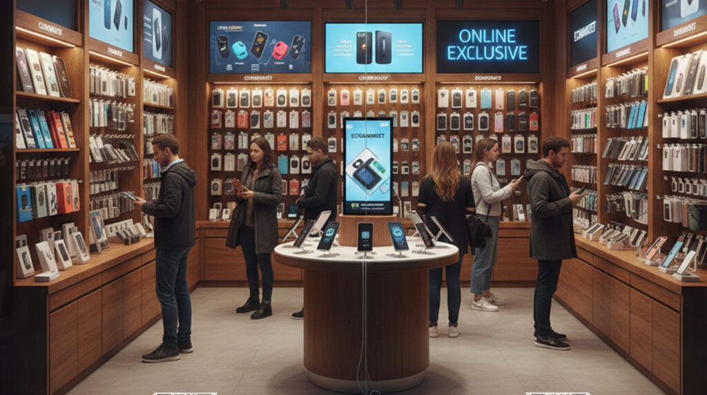 Mobile accessories retail environment in India